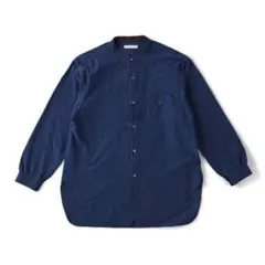 sacai シャンブレー 異素材ドッキングシャツ ドローコード サイズ3