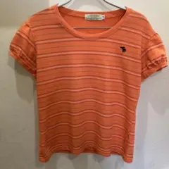 Abercrombie and fitch オレンジTシャツ