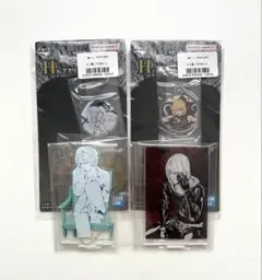 【4点セット】一番くじ デスノート G賞 アクスタ H賞 アクチャ ニア メロ