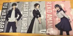 呪術廻戦 懐玉・玉折 クリアファイル 灰原雄 黒井美里 天内理子 まとめ売り