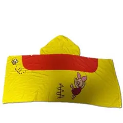 ディズニーランド プーさん ラップタオルフード付きタオル