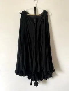 Sov. ソブ ダブルスタンダードクロージング シフォンフリルワンピース 黒のサムネイル
