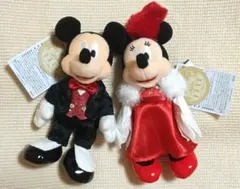 ふ*ん様 TDSビッグバンドビート　ミッキー＆ミニー　ぬいぐるみバッジ　ぬいば