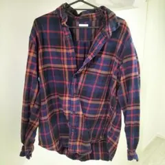 【即購入OK！匿名配送！】レディース　チェックシャツ　長袖　オシャレ　サイズXL