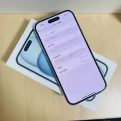 Apple iPhone 15 128GB ブラック 箱付き