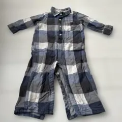 baby gap チェック柄ロンパース 18-24ヶ月