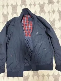 ネイビー ナイロン ジャケット
