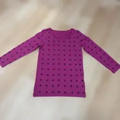 【未使用品】ヒートテックカットソー 120㎝