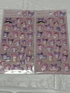 マイメロディ・クロミ シールセット 2シート