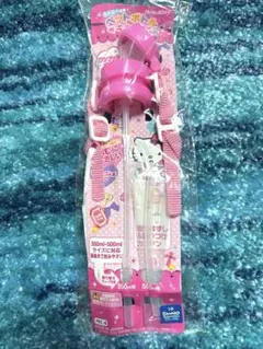 Hello kittyストロー付きペットボトルキャップ　日本製　2012年