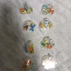 最安値 ポケットモンスター 旅立ちの3匹アクリルスイング 8個 ヒノアラシ 新品