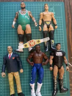 WWE プロレスラー 可動フィギュア 5体セット