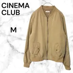 半額セール‼️シネマクラブ ブルゾン 【M】MA-1 キルティング ポケット付き