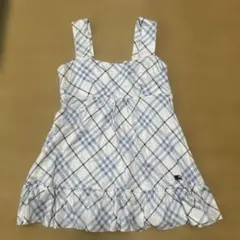 バーバリーブルーレーベル♪チェックトップス♪ホースマーク♪