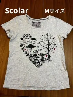 更にお値下げしました！scolar スカラー 半袖Tシャツ レディースM グレー