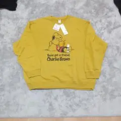 新品タグ付き　UNIQLO PEANUTS イエロー 3XL スウェット