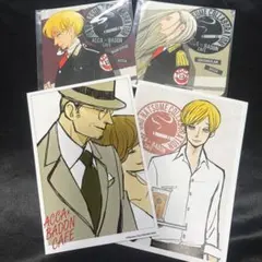 ACCA13区監察課 ACCA×BADON CAFE コースター ポストカード