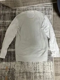 COMME CA MEN ホワイト 長袖セーター