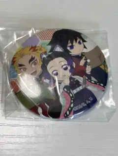 鬼滅の刃 冨岡義勇・胡蝶しのぶ・煉獄杏寿郎 3人柄 缶バッジ