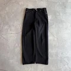 90s agnes.b homme straight denim black - メルカリ