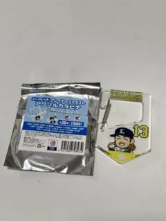 西武ライオンズ　髙橋光成選手　シークレットプレイヤーズイラストアクリルカラビナ