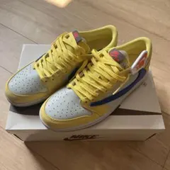 【新品箱付】NIKE Air Jordan 1 Low CANARY