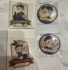 鏡音リン・鏡音レン 缶バッジ ステッカーセット グッスマくじ2025