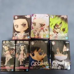 鬼滅の刃　フィギュア　キューポス　ワーコレ　セット
