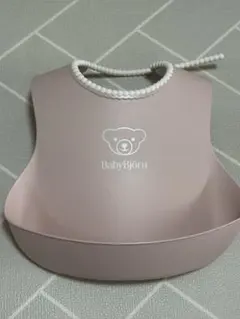BABYBJÖRN シリコンエプロン ピンク