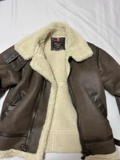 ALPHA INDUSTRIES フェイクムートン B-3 フライトジャケットのサムネイル