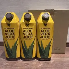 FOREVER ALOE VERA JUICE 1000ml3本セット - メルカリ