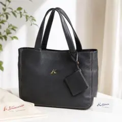 Kitamura ✨希少人気デザイン✨ トートバッグ オールレザー A4可 