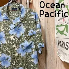 OceanPacific オーシャンパシフィック アロハシャツXL古着(2163のサムネイル