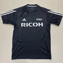 ラグビー adidas リコーブラックラムズ Tシャツ Mサイズ