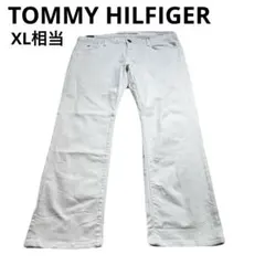 美品　TOMMY HILFIGER メンズ ホワイト チノパン　春夏コーデのサムネイル