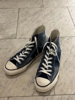 CONVERSE ALL STAR (R) デニムパッチワーク HI） 27.5