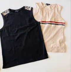 BURBERRY LONDON ノースリーブカットソー 2枚セットのサムネイル