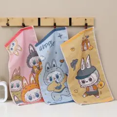 ラブブキャラクタータオル 3枚セット