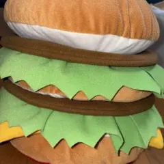 （非売品）マクドナルド　ハンバーガー　ビックマック　クッション　高27直径30㎝