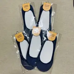 新品　靴下　フットカバー　5足セット　デニム風　23-25cm