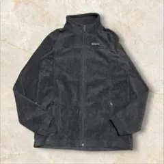 り*ご様 00s Columbia 肉厚 マウンテン フリースジャケット 刺繍ロ