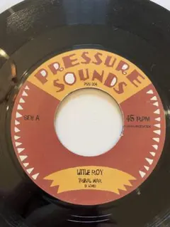 レゲエ LITTLE ROY / TRIBAL WAR 7インチ