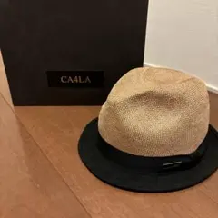 CA4LA ハット　 ベージュ/ブラック