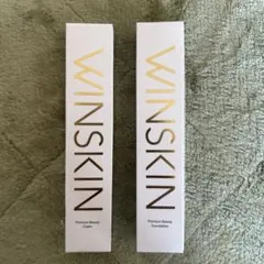 WINSKIN ウィンスキン リキッドファンデーション＆薬用クリーム 2点
