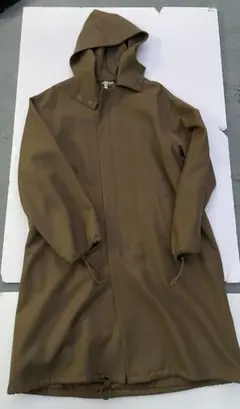 AURALEE LIGHT MELTON HOODED COAT