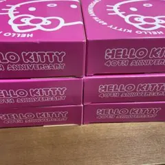 ハローキティ　40周年　ガラスボウル