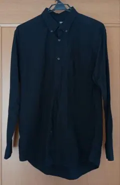 UNIQLO ブラック 長袖シャツ XL
