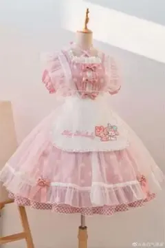 サンリオコラボ My Melody ロリィタドレス セット 甘ロリのサムネイル