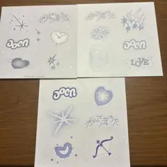 aoen ステッカーセット