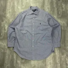 極美品】ポロラルフローレン オーバーサイズリネンシャツ ボタンダウン